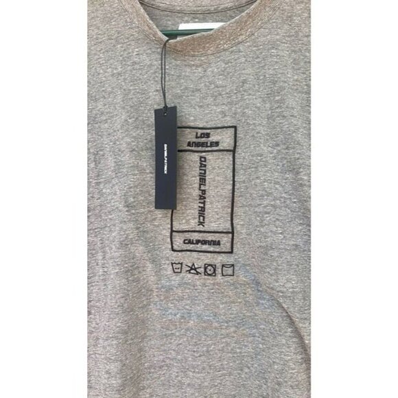 Daniel Patrick Grey 4XL Shirt Men's New Designer Made in LA - Picture 2 of 5